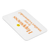 Glück ist die Casserole meiner Mutter Magnet (Rechte Seite)