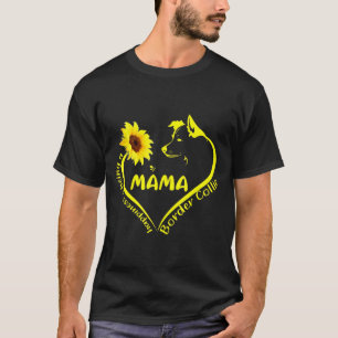 Glück ist die Grenze Collie Dog Mama Sunflove T-Shirt