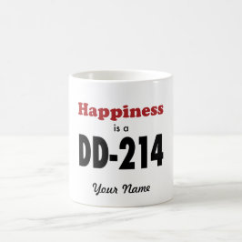 Glück ist ein DD-214 Kaffeetasse