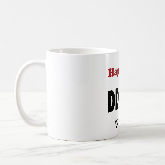 Glück ist ein DD-214 Kaffeetasse (Links)