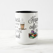 Glück ist ein Erica Stevens Buch Tasse (Zentrum)