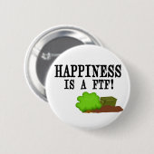Glück ist ein FTF! Button (Vorne & Hinten)