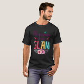 Glück ist ein glänzender Mensch für Frauen Blumend T-Shirt (Vorne ganz)