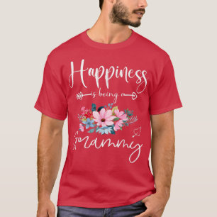 Glück ist ein grauer Muttertag der Blüte T-Shirt