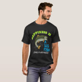 Glück Ist Ein Großer Fisch T-Shirt (Vorne ganz)