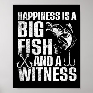 Glück ist ein großer Fisch und ein Zeuge 1 Poster