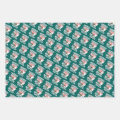 Glück ist ein großer Schwesterchen - Bunny Geschenkpapier Set (Vorderseite 3)