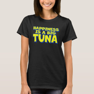 Glück ist ein großer Thunfisch Thunfischangeln T-Shirt