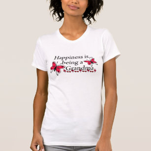Glück ist ein Großmutter SCHMETTERLING T-Shirt