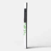 Glück ist ein grüner Kranz im Inneren eines Arbeit Case-Mate iPhone Hülle (Rückseite / Links)