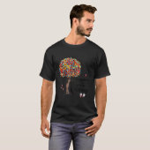 Glück ist ein honigfarbener Baum T-Shirt (Vorne ganz)
