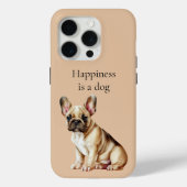 Glück ist ein Hund Case-Mate iPhone Hülle (Rückseite)