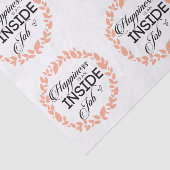 Glück ist ein innerer Arbeitskampf Seidenpapier (Ausschnitt)