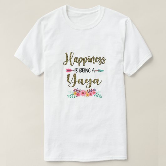 Glück ist ein Jaya für Frauen Leopard Mutter T-Shirt (Design vorne)