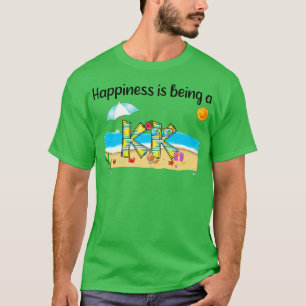 Glück ist ein kk Summer Beach glückliche Mütter T-Shirt