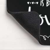 Glück ist ein liebenswertes Oma Mousepad (Ecke)