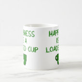Glück ist ein Loaded Cup Kaffeetasse (Mittel)