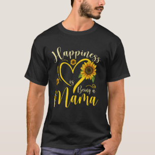 Glück ist ein Mama-Muttertag der Sonnenblume W T-Shirt