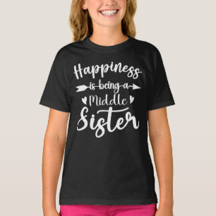 Glück ist ein mittelschweres Schwesterchen. T-Shirt