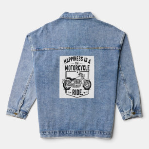Glück ist ein Motorradfahrer.jpg Jeansjacke