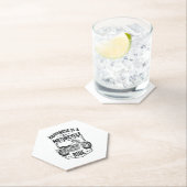 Glück ist ein Motorradfahrer.jpg Untersetzer (Vor Ort)