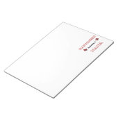 Glück ist ein Nana Notizblock (angewinkelt)