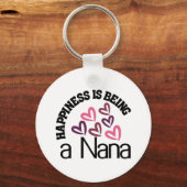 Glück ist ein Nana Schlüsselanhänger (Vorderseite)