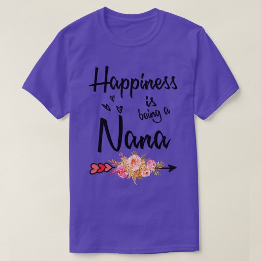 Glück ist ein Nana T-Shirt (Design vorne)