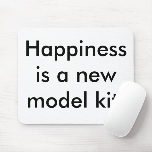 Glück ist ein neues Modell Kit! Mousepad (Mit Mouse)