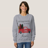 Glück ist ein Nona-Sweatshirt Sweatshirt (Vorne ganz)