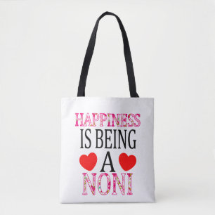Glück ist ein Noni-Floral Mimi Muttertag. Tasche