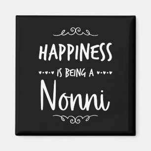 Glück ist ein Nonni Italien Italienisches Oma Magnet