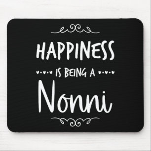 Glück ist ein Nonni Italien Italienisches Oma Mousepad