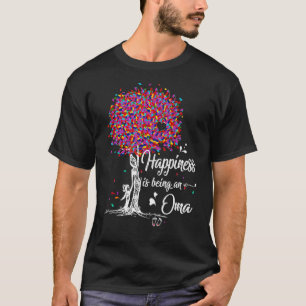 Glück ist ein Oma-Niedlicher Muttertag T-Shirt