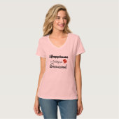 Glück ist ein Oma sein T-Shirt (Vorderseite Vollansicht)
