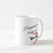Glück ist ein Onkel Kaffeetasse (VorderseiteRechts)