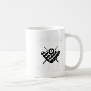 Glück ist ein perfekter Rack Funny Pool Billard C Kaffeetasse