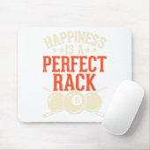 Glück ist ein perfektes Rack 1 Mousepad (Mit Mouse)