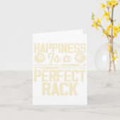 Glück ist ein perfektes Rack 2 Karte (Gelbe Blume)