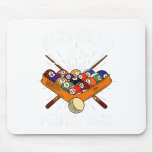 Glück ist ein perfektes Rack Billard Spiel Lover B Mousepad