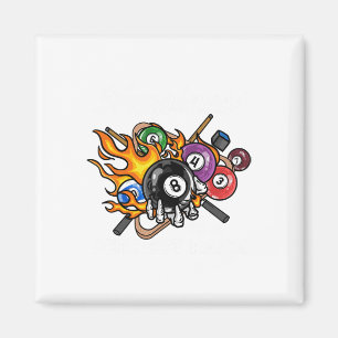 Glück ist ein perfektes Rack I Pool Billard Playe Magnet