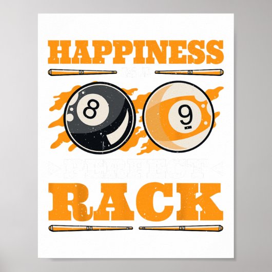 Glück ist ein perfektes Rack — Poster (Vorne)