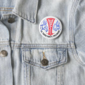 Glück ist ein Präsident des dritten Party Button (Beispiel)
