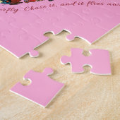 Glück ist ein Schmetterling Puzzle (Seite)