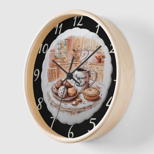 Glück ist ein selbstgegemachter Moment der Begeist Uhr (Winkel)