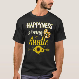 Glück ist ein Tantchen Sonnenblume Oma Moth T-Shirt