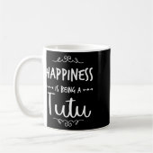Glück ist ein Tutu Hawaii-Oma Kaffeetasse (Links)