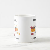 Glück ist eine CAT und einige WOOL Katzenkatze Tas Kaffeetasse (Mittel)