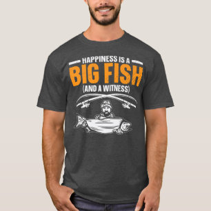 Glück ist eine große Fischforelle Fischerei Fische T-Shirt