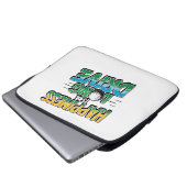 Glück ist eine lange Fahrt, Golf Laptopschutzhülle (Vorne Knopf)